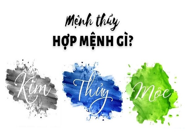 Người mệnh thủy hợp mệnh gì theo âm dương ngũ hành?
