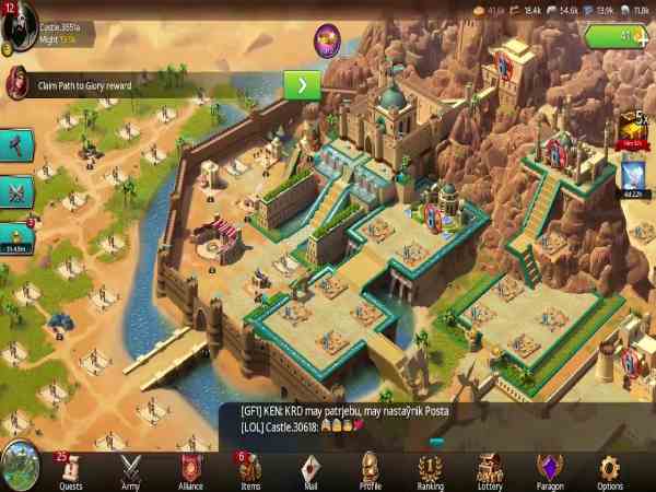 Game March of Empires: War of Lords