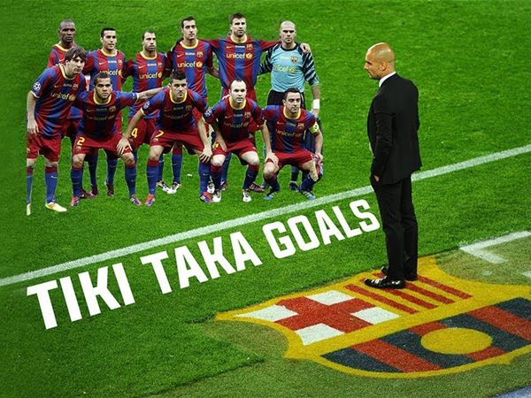 Tiki-taka và sự kiểm soát trò chơi trong các câu lạc bộ của Pep Guardiola