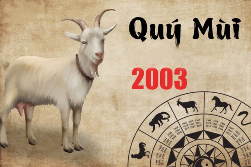 Thông tin về tuổi Quý Mùi 2003