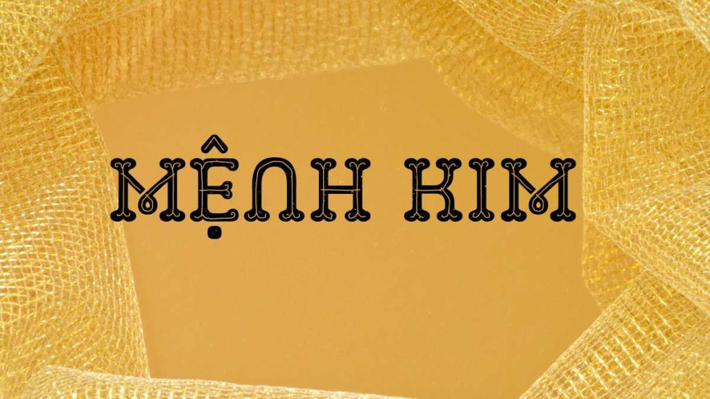 mệnh kim hợp số nào