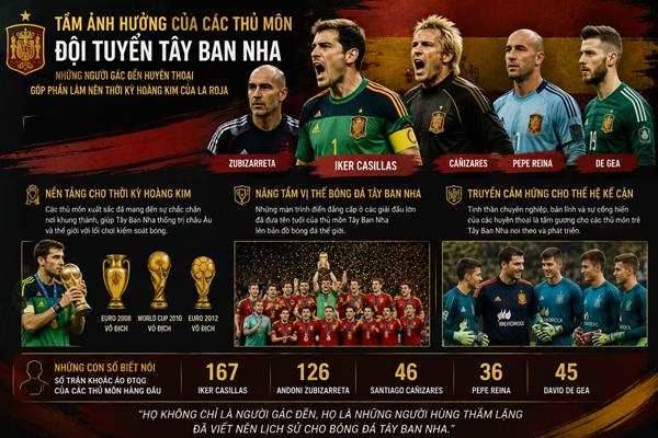 Thủ môn của Tây Ban Nha